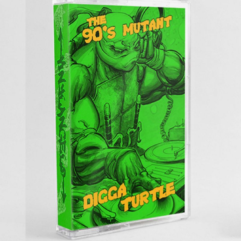 Vinylangelo - The 90's Mutant Digga Turtle [Cassette Tape / Mixtape]-LABOHR-Dig Around Records