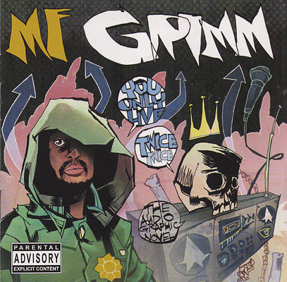 MF Grimm - You Only Live Twice : The Audio Graphic Novel [CD]