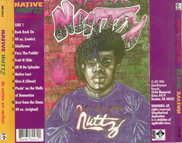 Native Nuttz - The Nativez Are Restless [CD]